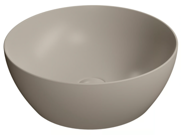 COLOR ELEMENTS Ø42 - Countertop round ceramic washbasin by GSI ceramica - view 2